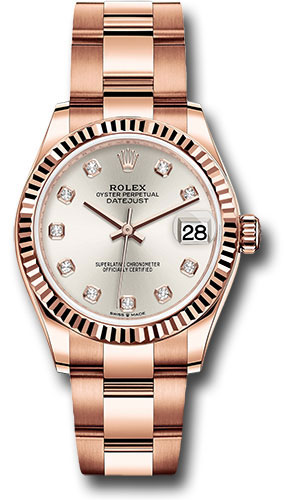 Rolex Datejust 31 Everose Gold - Fluted 