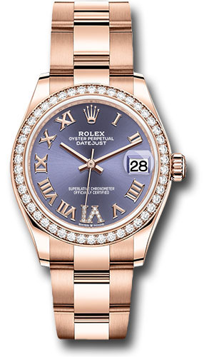 Rolex Watches - Datejust 31 Everose Gold - 46 Dia Bezel - Oyster - Style No: 278285RBR aubdr6o