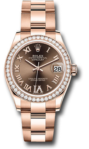 Rolex Watches - Datejust 31 Everose Gold - 46 Dia Bezel - Oyster - Style No: 278285RBR chodr6o