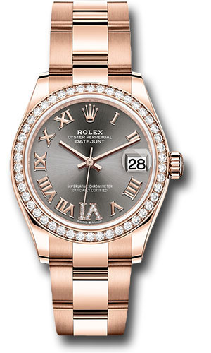 Rolex Watches - Datejust 31 Everose Gold - 46 Dia Bezel - Oyster - Style No: 278285RBR dkrhdr6o
