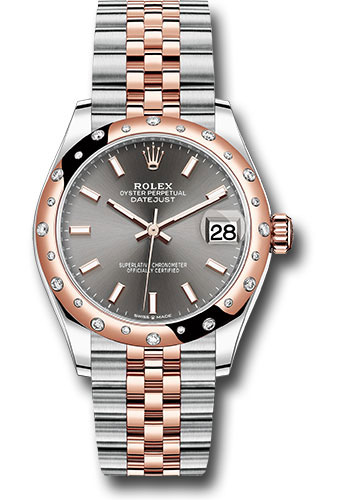 Rolex Watches - Datejust 31 Steel and Everose Gold - 24 Dia Bezel - Jubilee - Style No: 278341RBR dkrhij