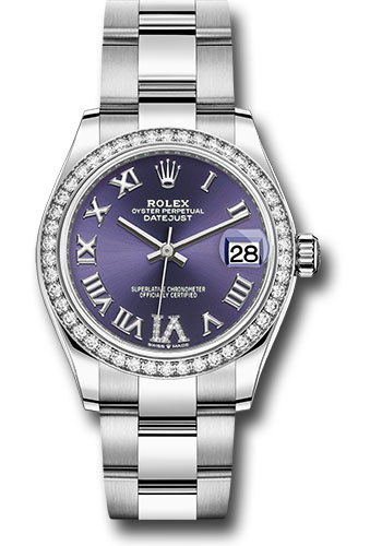 Rolex Watches - Datejust 31 Steel and White Gold - 46 Dia Bezel - Oyster - Style No: 278384RBR aubdr6o