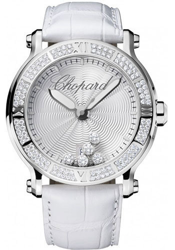 Chopard Watches - Happy Sport Round - 42mm - Stainless Steel - Style No: 288525-3003