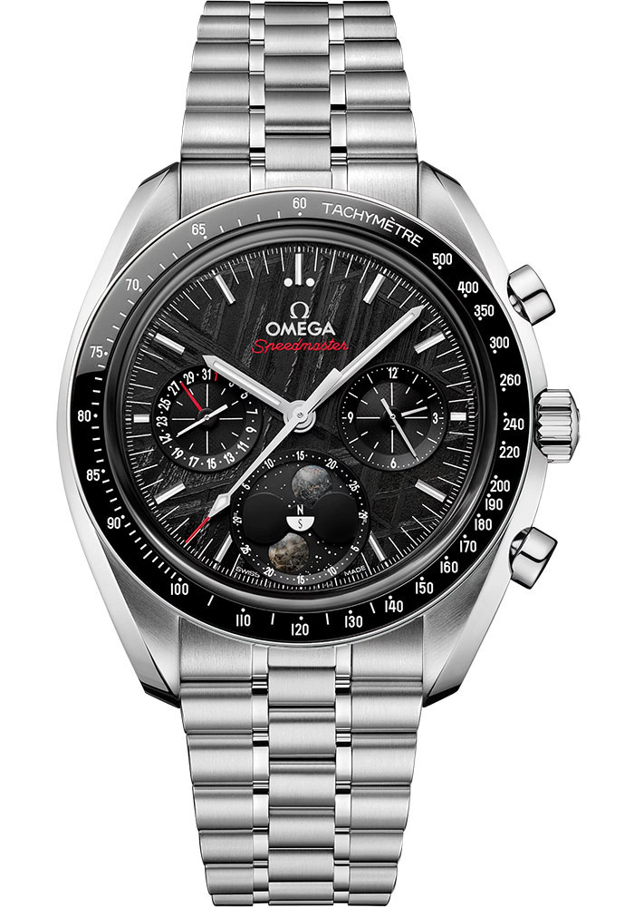 Omega Watches - Speedmaster Moonphase Chronograph 43 mm - Stainless Steel - Style No: 304.30.43.52.01.001