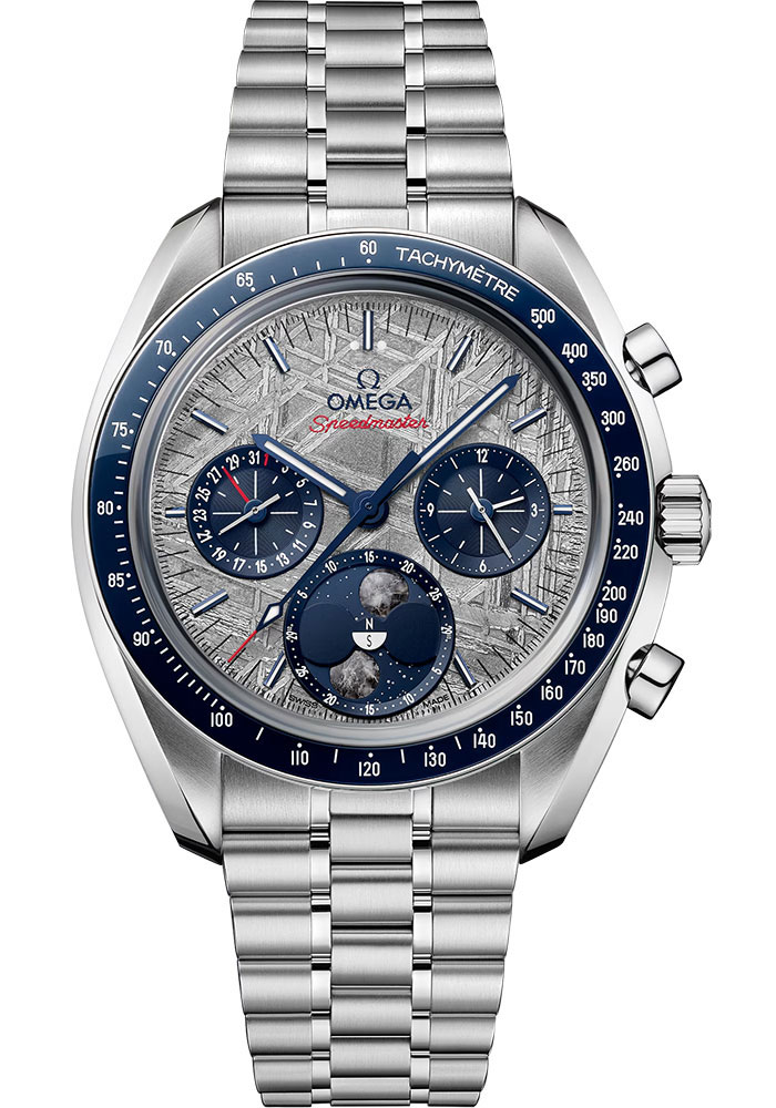 Omega Watches - Speedmaster Moonphase Chronograph 43 mm - Stainless Steel - Style No: 304.30.43.52.06.001