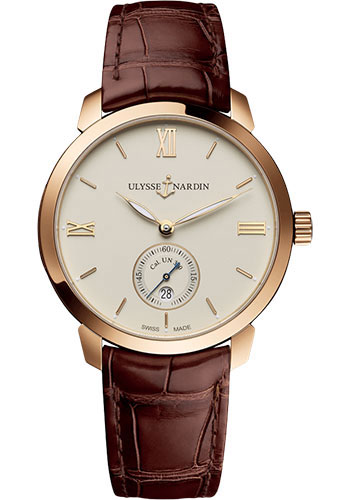 Ulysse Nardin Watches - Classico Manufacture - Leather Strap - Style No: 3206-136-2/31