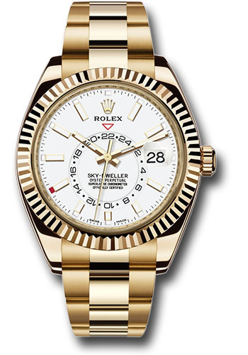Rolex Watches - Sky-Dweller Yellow Gold - Oyster Bracelet - Style No: 326938 w