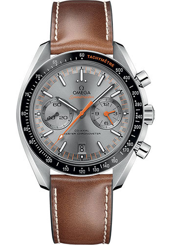 Omega Watches - Speedmaster Racing Co-Axial Chronograph 44.25 mm - Stainless Steel - Leather Strap - Style No: 329.32.44.51.06.001