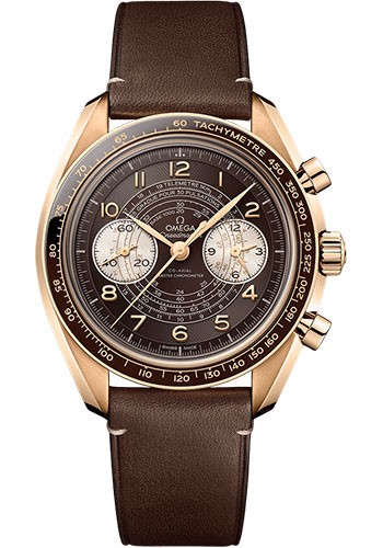Omega Watches - Speedmaster Chronoscope 43 mm - Bronze Gold - Style No: 329.92.43.51.10.001