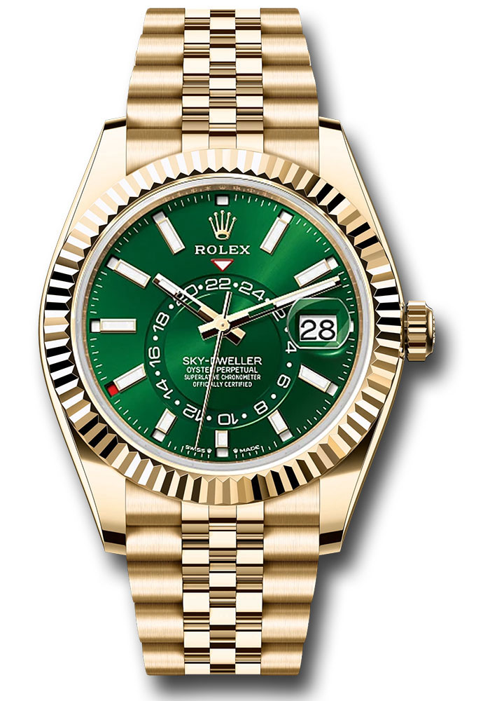 Rolex Watches - Sky-Dweller Yellow Gold - Style No: 336938 grnij