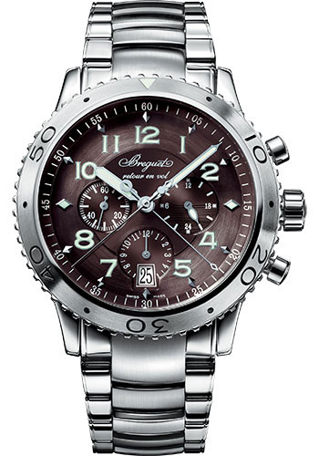 Breguet Watches - Type XX - XXI - XXII 3810 - Flyback Chronograph - Style No: 3810ST/92/SZ9