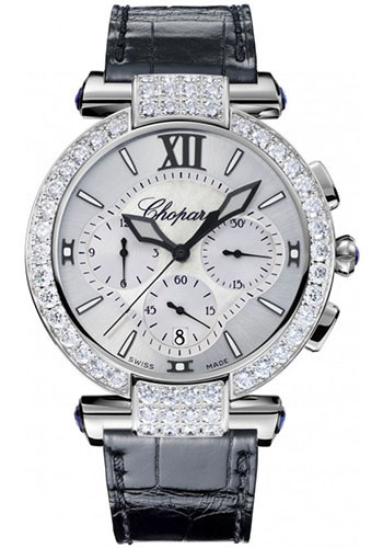 Chopard Watches - Imperiale Chronograph - White Gold - Style No: 384211-1001