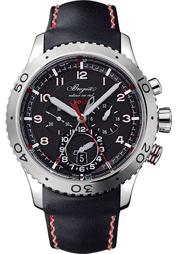 Breguet Watches - Type XX - XXI - XXII 3880 - Transatlantique Fly-Back Chronograph - 44mm - Style No: 3880ST/H2/3XV