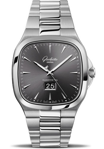 Glashutte Original Watches - Seventies Panorama Date Bracelet - Style No: 2-39-47-12-12-14