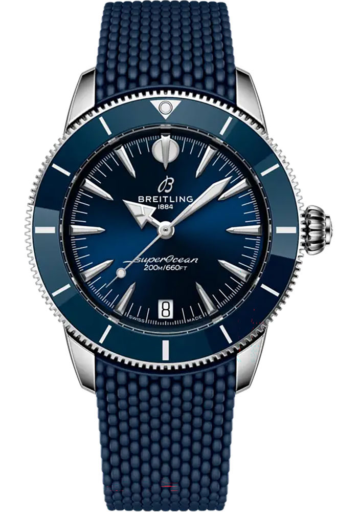 Breitling Watches - Superocean Heritage Automatic 36 Stainless Steel - Rubber Strap - Folding Buckle - Style No: A10390161C1S1