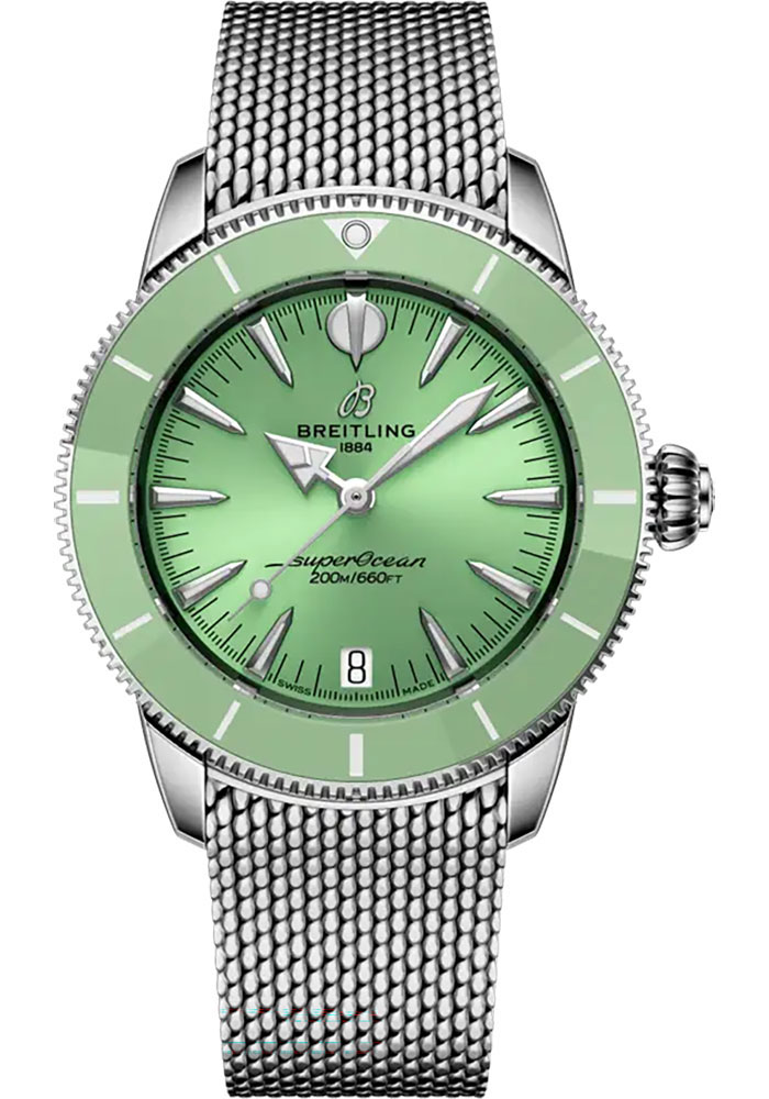 Breitling Watches - Superocean Heritage Automatic 36 Stainless Steel - Metal Bracelet - Style No: A10390361L1A1