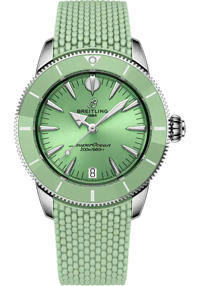 Breitling Watches - Superocean Heritage Automatic 36 Stainless Steel - Rubber Strap - Folding Buckle - Style No: A10390361L1S1