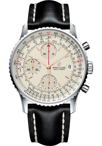 Breitling A13324121G1X4 Navitimer Chronograph 41 (SS|Leath|Deploy)