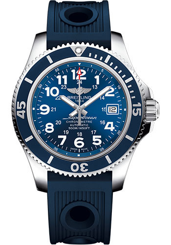 Breitling Watches - Superocean Automatic 42mm - Rubber Strap - Folding Buckle - Style No: A17365D1/C915/203S/A18D.2