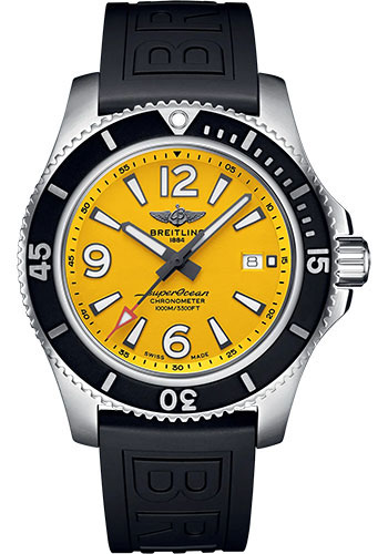 Breitling Watches - Superocean Automatic 44mm - Rubber Strap - Folding Buckle - Style No: A17367021I1S2