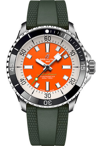 Breitling Watches - Superocean Automatic 42mm - Rubber Strap - Folding Buckle - Style No: A173751A1O1S1