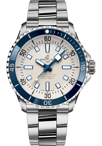 Breitling Watches - Superocean Automatic 42mm - Metal Bracelet - Style No: A17375E71G1A1