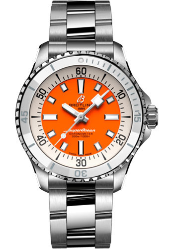 Breitling Watches - Superocean Automatic 36mm - Metal Bracelet - Style No: A17377211O1A1