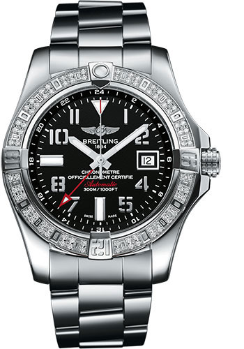 Breitling Watches - Avenger II GMT Stainless Steel - Metal Bracelet - Style No: A3239053/BC34/170A