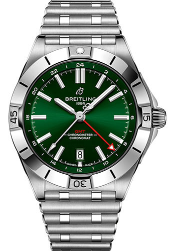 Breitling Watches - Chronomat Automatic GMT 40 Stainless Steel - Metal Bracelet - Style No: A32398101L1A1