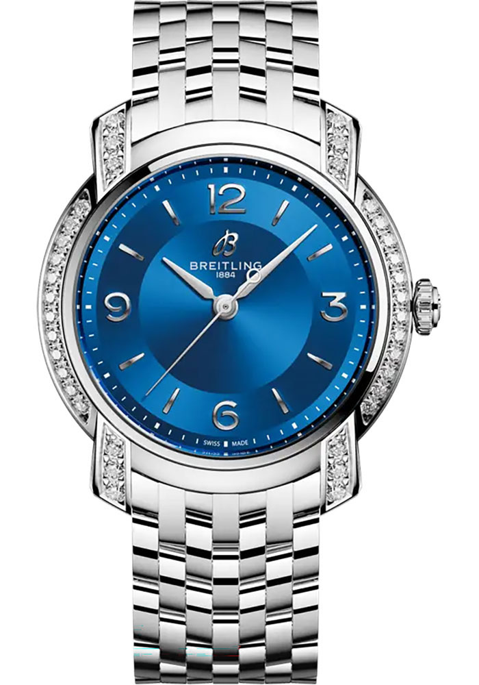 Breitling Watches - Lady Premier 32 Stainless Steel - Metal Bracelet - Style No: A77330671C1A1