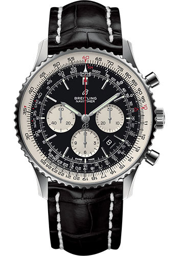 Breitling Navitimer B01 Chronograph (46mm|SS|Croco) Watches