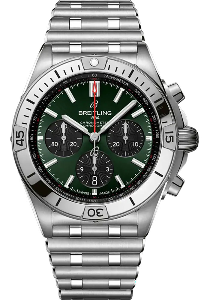 Breitling Watches - Chronomat B01 42 Stainless Steel - Metal Bracelet - Style No: AB0134101L2A1
