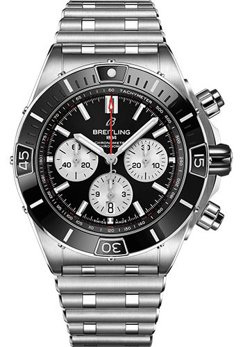 Breitling Watches - Super Chronomat B01 44 Stainless Steel - Metal Bracelet - Style No: AB0136251B1A1
