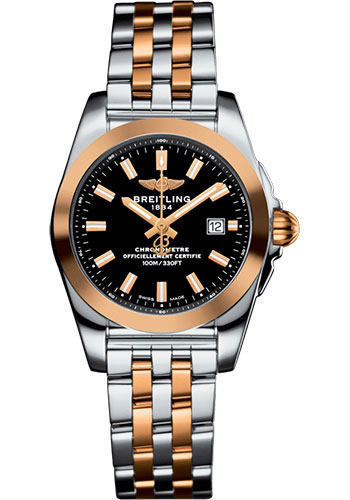 Breitling Watches - Galactic 29 SleekT Steel and Gold - Pilot Bracelet - Style No: C7234812/BF32/791C