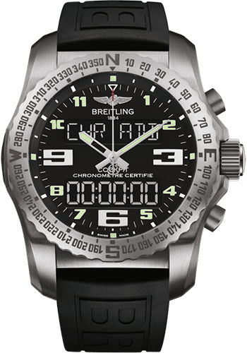 Breitling Watches - Cockpit B50 Titanium Case - Diver Pro III Strap - Style No: EB5010221B1S1
