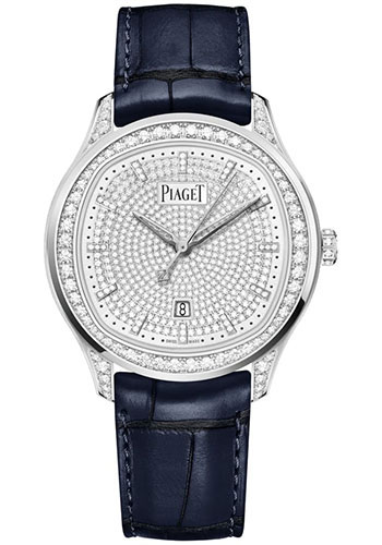 Piaget Watches - Polo Date High Jewelry - 36 mm - White Gold - Style No: G0A46024