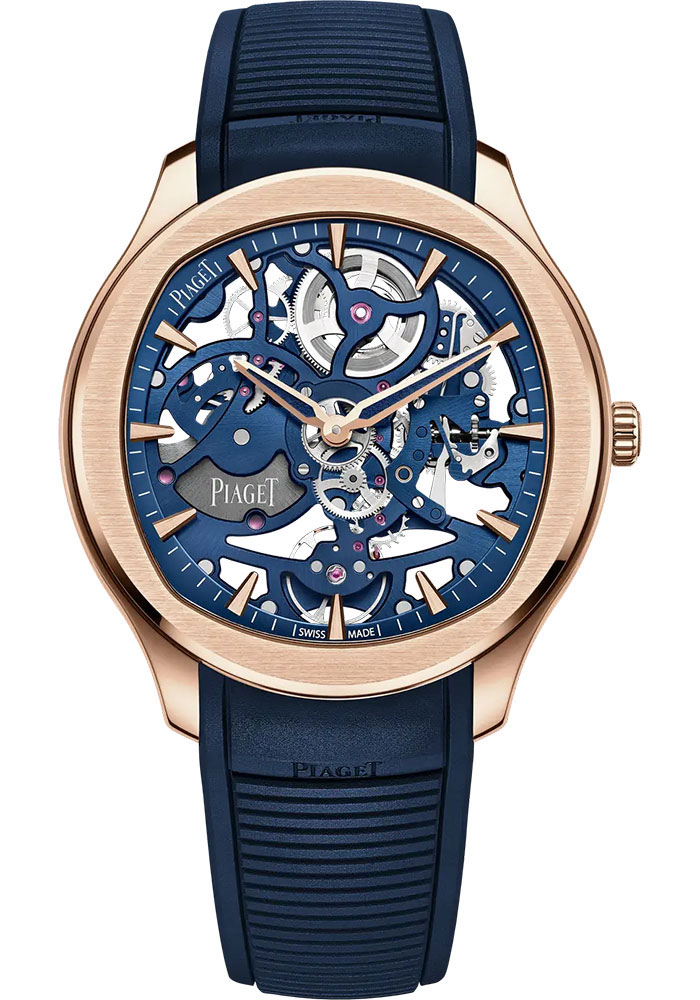 Piaget Watches - Polo Skeleton - 42 mm - Rose Gold - Style No: G0A50009
