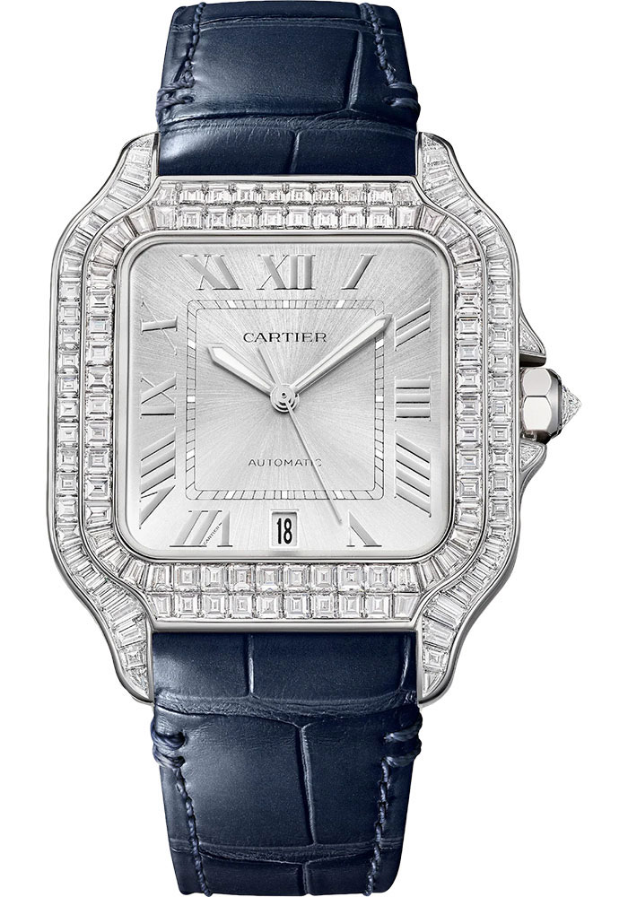 Cartier Watches - Santos de Cartier Large - White Gold - Style No: HPI01687