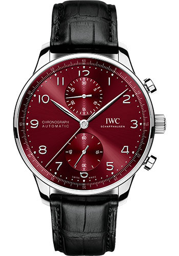 IWC Watches - Portuguese Chronograph - Stainless Steel - Style No: IW371616