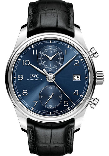IWC Watches - Portuguese Chronograph Classic - Stainless Steel - Style No: IW390303