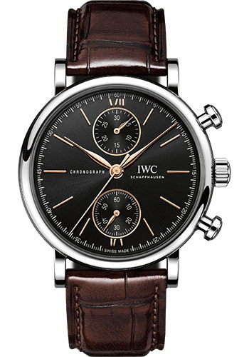 IWC Watches - Portofino Chronograph 39 - Stainless Steel - Style No: IW391404