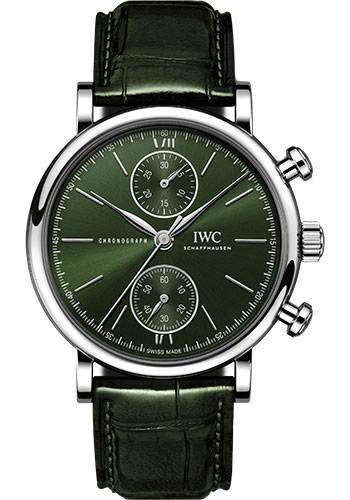 IWC Watches - Portofino Chronograph 39 - Stainless Steel - Style No: IW391405
