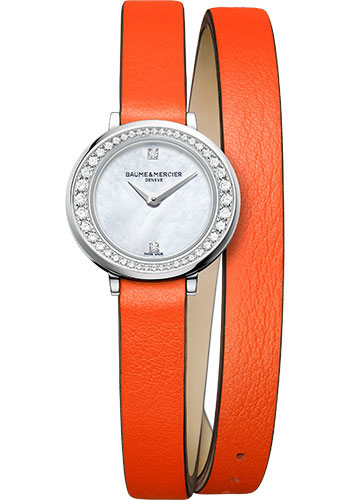 Baume & Mercier Watches - Petite Promesse 22mm - Diamond-Set - Style No: M0A10290