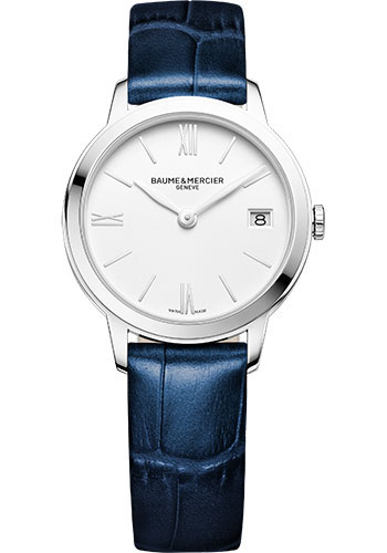 Baume & Mercier Watches - Classima 31mm - Quartz Date - Steel - Style No: M0A10353