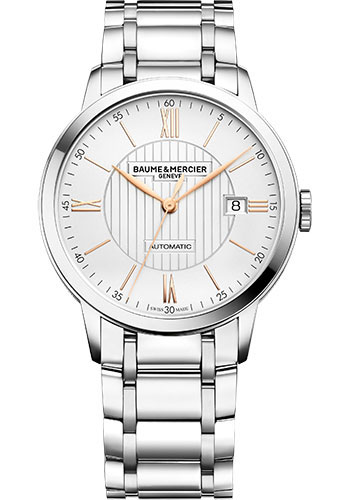 Baume & Mercier Watches - Classima 40mm - Automatic Date - Steel - Style No: M0A10374