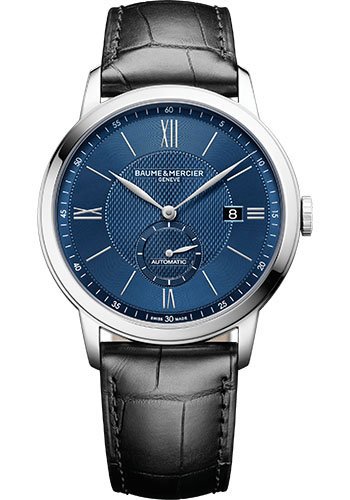 Baume & Mercier Watches - Classima 42mm - Automatic Small Seconds - Steel - Style No: M0A10480