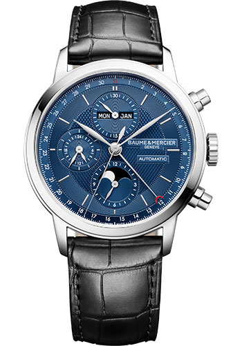 Baume & Mercier Watches - Classima 42mm - Automatic Chronograph - Steel - Style No: M0A10484