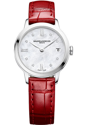 Baume & Mercier Watches - Classima 31mm - Quartz Date - Steel - Style No: M0A10543