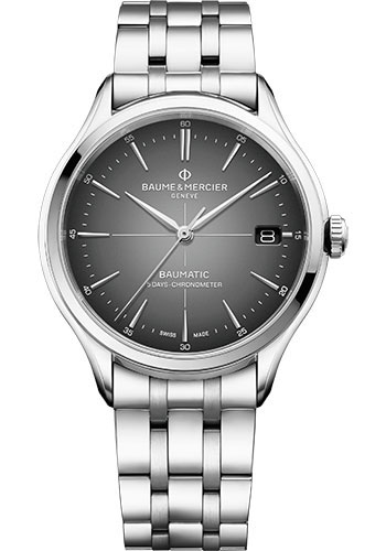 Baume & Mercier Watches - Clifton 40mm - COSC Certified - Style No: M0A10551