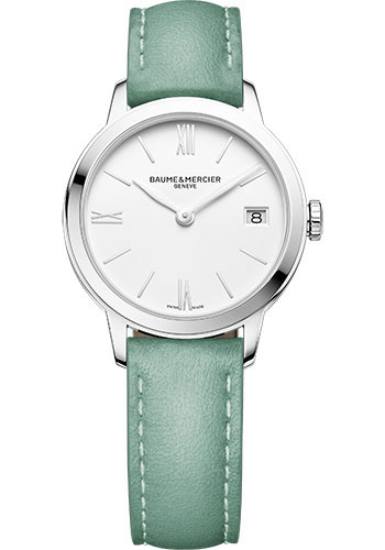 Baume & Mercier Watches - Classima 31mm - Quartz Date - Steel - Style No: M0A10563